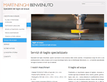 Tablet Screenshot of martinenghi-benvenuto.com